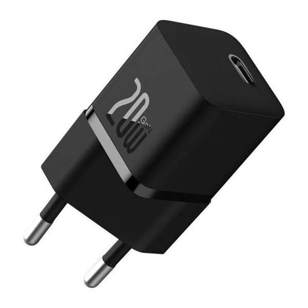 Зарядний пристрій Baseus GaN5 Fast Charger (mini) 1C 20W + Type-C to Type-C (P10110900113) - Зображення 2