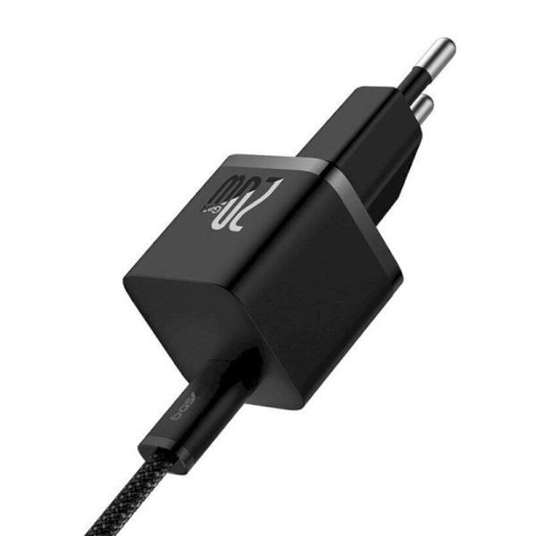 Зарядний пристрій Baseus GaN5 Fast Charger (mini) 1C 20W + Type-C to Type-C (P10110900113) - Зображення 3