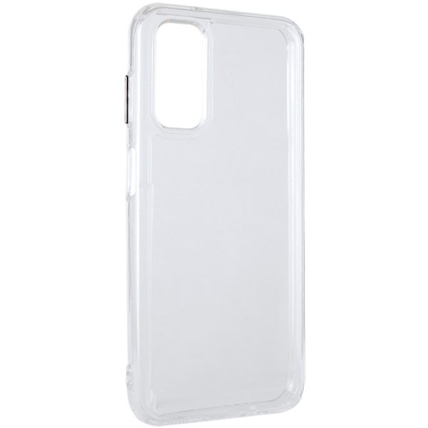 Чохол для Samsung Galaxy M14 5G Прозорий TPU+PC Прозорий 2.0 mm metal buttons