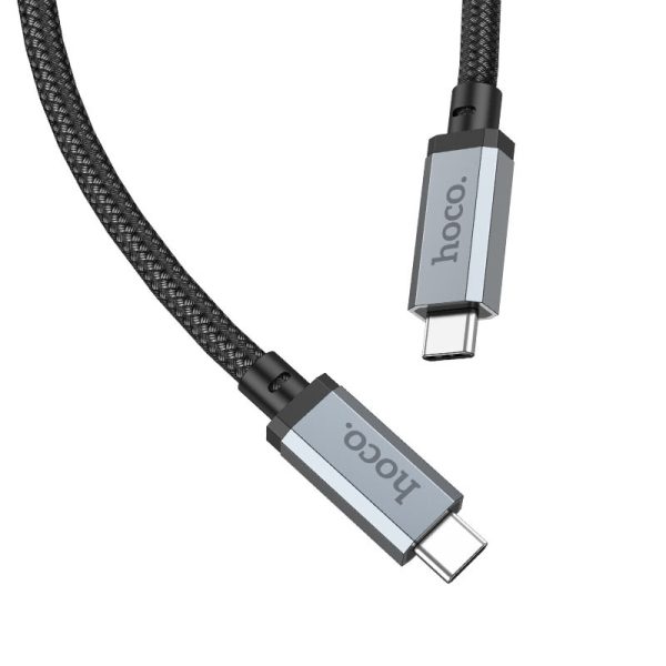 Дата кабель Hoco US05 Type-C to Type-C 100W USB4 40Gbps (1m) - Зображення 2