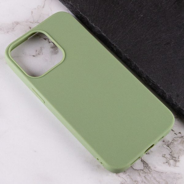 Силіконовий чохол для Apple iPhone 14 Pro Зелений Candy - Зображення 3