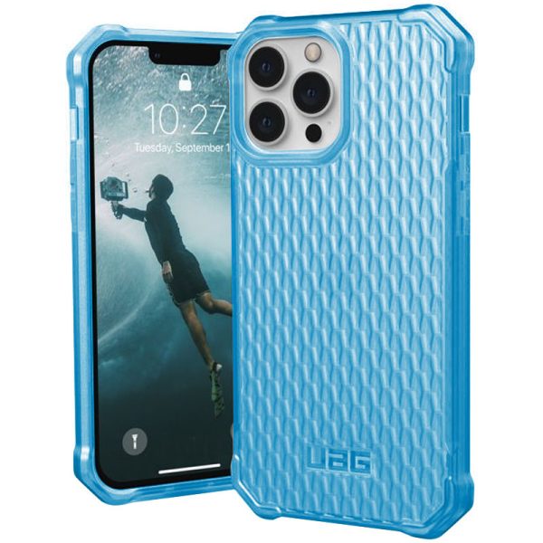 Чохол для iPhone 13 Pro Синій TPU UAG ESSENTIAL Armor