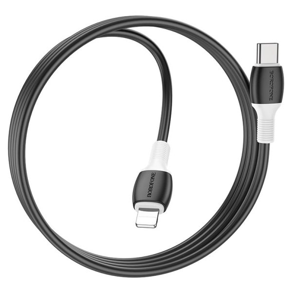 Дата кабель Borofone BX84 Rise Type-C to Lightning 20W (1m) - Зображення 3