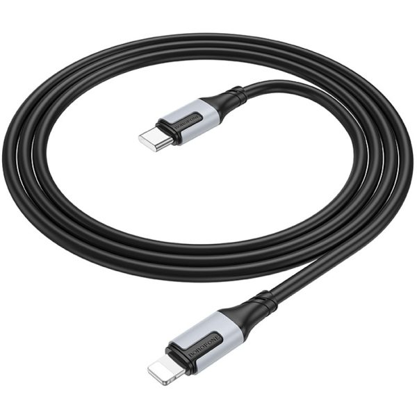 Дата кабель Borofone BX101 Creator 27W Type-C to Lightning (1m) - Зображення 4