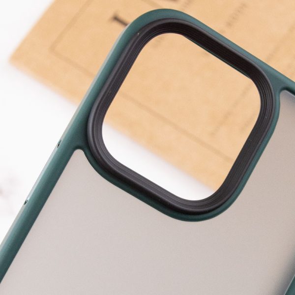Чохол для iPhone 15 Plus Зелений Metal Buttons - Зображення 5