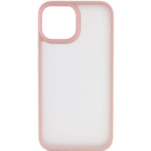 Чохол для iPhone 15 Plus Рожевий Metal Buttons