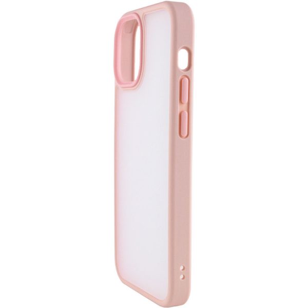 Чохол для iPhone 15 Plus Рожевий Metal Buttons - Зображення 3