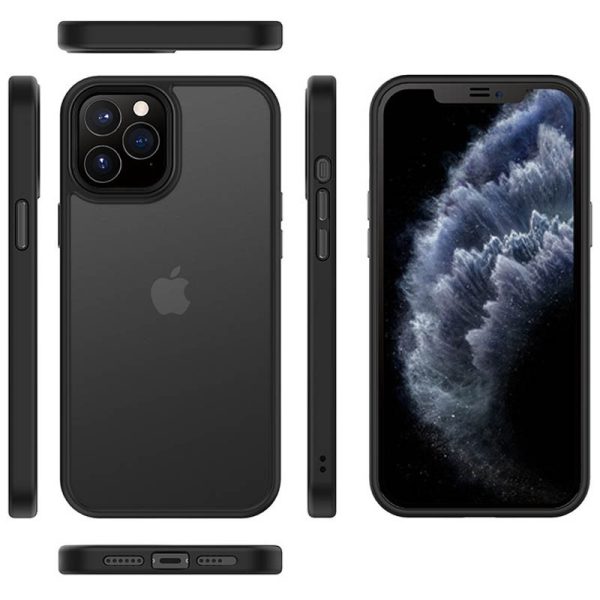 Чохол для iPhone 15 Plus Чорний Metal Buttons - Зображення 6