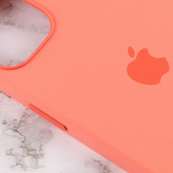 Чохол для iPhone 13 Рожевий Silicone case full with Magsafe and Animation - Зображення 6