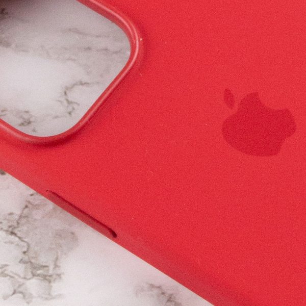 Чохол для iPhone 13 Pro Червоний Silicone case full with Magsafe and Animation - Зображення 6