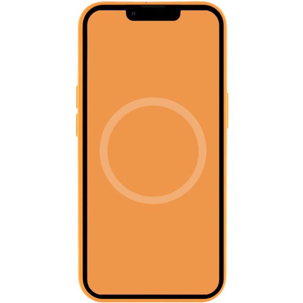 Чохол для iPhone 13 Pro Помаранчевий Silicone case full with Magsafe and Animation - Зображення 3