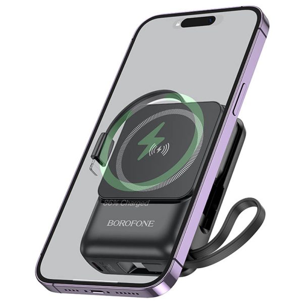 Павербанк Power Bank BOROFONE BJ59 Refined 22.5W+PD20W з БЗП 10000 mAh - Зображення 2