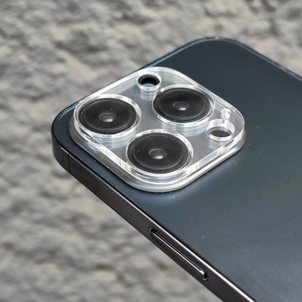 Захисне скло для iPhone 15 Pro / 15 Pro Max на камеру Full Block - Зображення 2