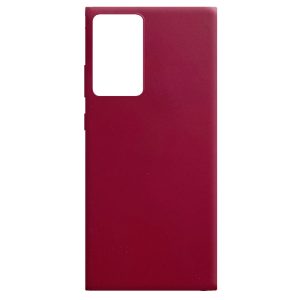 Силіконовий чохол для Samsung Galaxy Note 20 Ultra Бордовий Candy