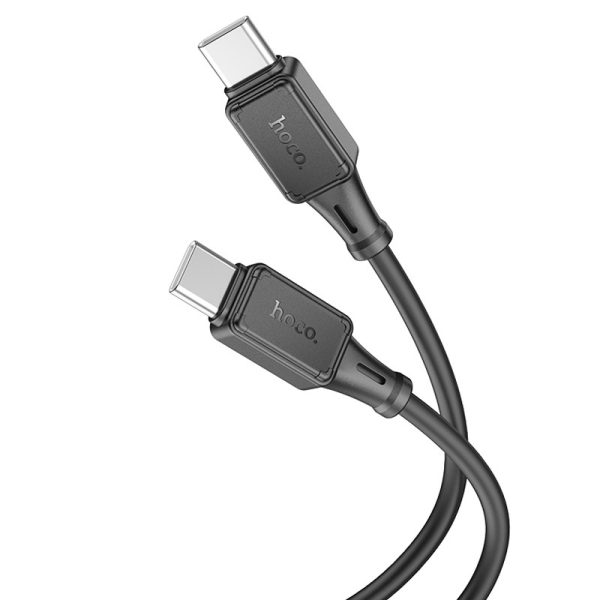 Дата кабель Hoco X101 Assistant 60W Type-C to Type-C (1m) - Зображення 2