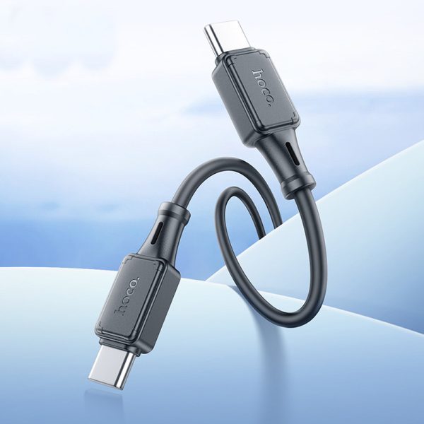 Дата кабель Hoco X101 Assistant 60W Type-C to Type-C (1m) - Зображення 5