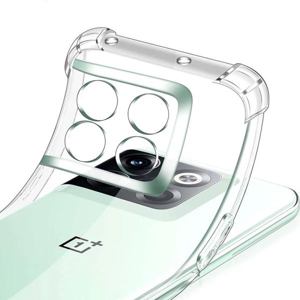 Чохол для OnePlus 10T Прозорий GETMAN Ease logo посилені кути Full Camera - Зображення 2
