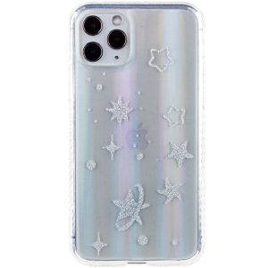 TPU+Glass чохол для Apple iPhone 11 Pro Зірки Aurora Space