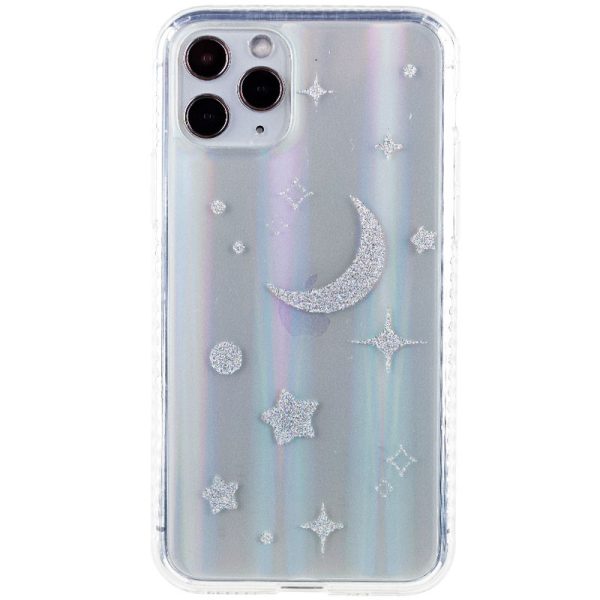 TPU+Glass чохол для Apple iPhone 11 Pro Місяць Aurora Space