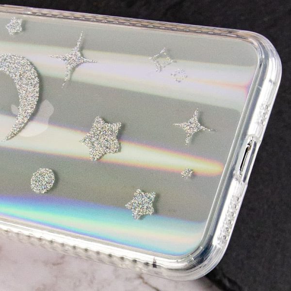 TPU+Glass чохол для Apple iPhone 11 Pro Місяць Aurora Space - Зображення 3