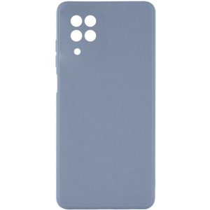 Силіконовий чохол для Samsung Galaxy M33 5G Сірий Candy Full Camera