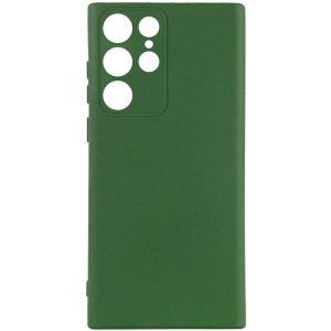 Чохол для Samsung Galaxy S25 Ultra Зелений Silicone Cover Lakshmi Full Camera