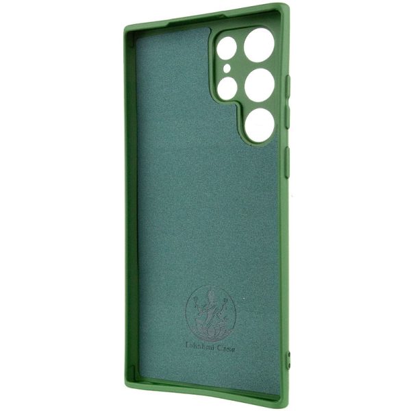 Чохол для Samsung Galaxy S25 Ultra Зелений Silicone Cover Lakshmi Full Camera - Зображення 4