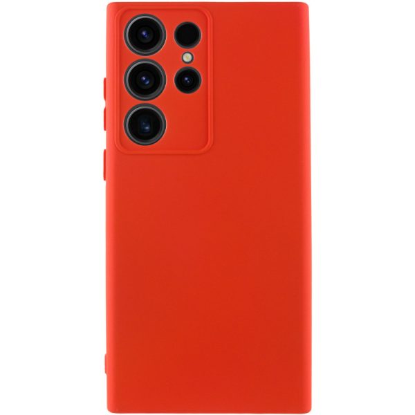 Чохол для Samsung Galaxy S25 Ultra Червоний Silicone Cover Lakshmi Full Camera