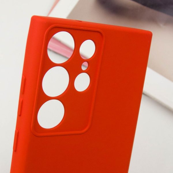 Чохол для Samsung Galaxy S25 Ultra Червоний Silicone Cover Lakshmi Full Camera - Зображення 5