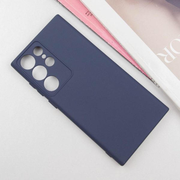 Чохол для Samsung Galaxy S25 Ultra Синій Silicone Cover Lakshmi Full Camera - Зображення 2