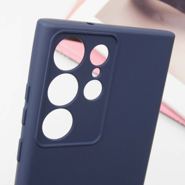 Чохол для Samsung Galaxy S25 Ultra Синій Silicone Cover Lakshmi Full Camera - Зображення 6