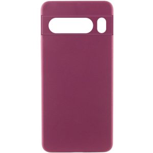 Чохол для Google Pixel 9 Pro Бордовий Silicone Cover Lakshmi Full Camera