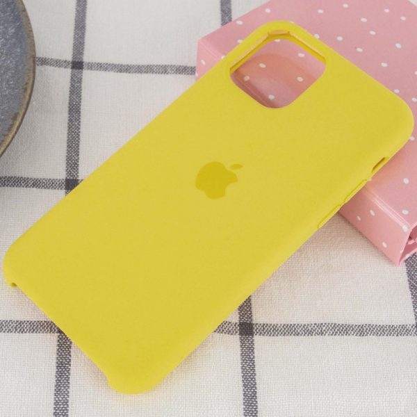 Чохол для iPhone 11 Pro Max Жовтий Silicone Case - Зображення 2