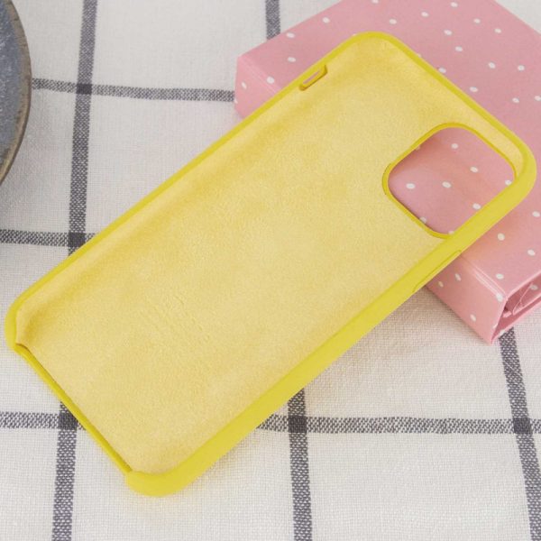 Чохол для iPhone 11 Pro Max Жовтий Silicone Case - Зображення 3