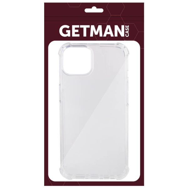 Чохол для iPhone 15 Plus Прозорий GETMAN Ease logo посилені кути - Зображення 7