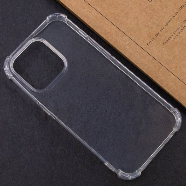 Чохол для iPhone 15 Pro Max Прозорий GETMAN Ease logo посилені кути - Зображення 6