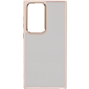 Чохол для Samsung Galaxy S22 Ultra Рожевий TPU+PC North Guard