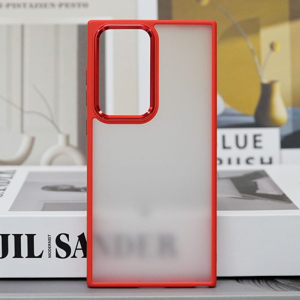 Чохол для Samsung Galaxy S22 Ultra Червоний TPU+PC North Guard - Зображення 3