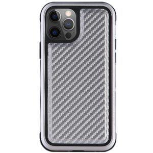 Чохол для iPhone 13 Pro Carbon Срібний PC+TPU+Metal K-DOO MARS Series