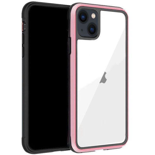 Чохол для iPhone 13 Рожевий PC+TPU+Metal K-DOO Ares