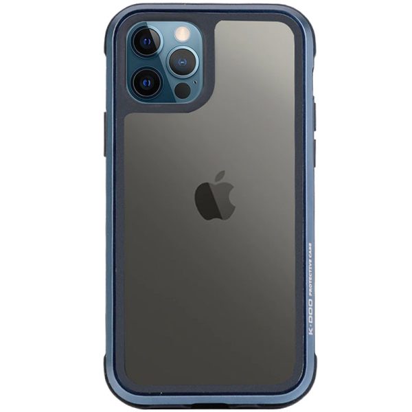 Чохол для iPhone 13 Pro Синій PC+TPU+Metal K-DOO Ares
