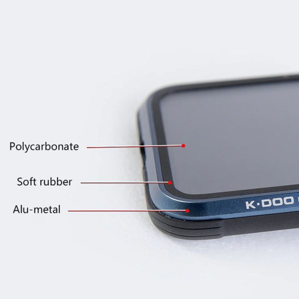 Чохол для iPhone 13 Pro Синій PC+TPU+Metal K-DOO Ares - Зображення 2