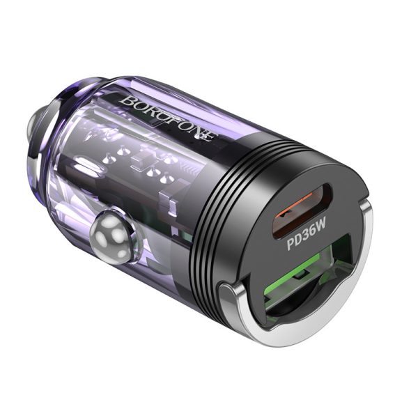 АЗП Borofone BZ29A Talented PD36W+QC3.0 (1C1A) - Зображення 3