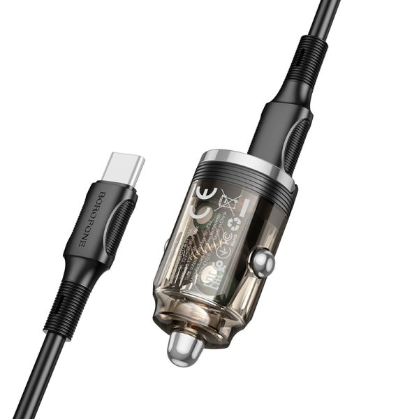 АЗП Borofone BZ29B Outstanding PD36W (2C) + Type-C to Type-C - Зображення 3