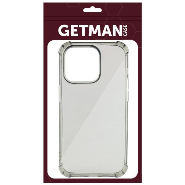 Чохол для iPhone 14 Pro Max Прозорий GETMAN Ease logo посилені кути - Зображення 6