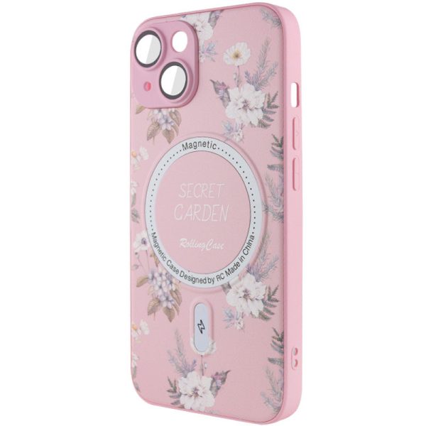 Чохол для iPhone 15 Рожевий Secret Garden with MagSafe - Зображення 3