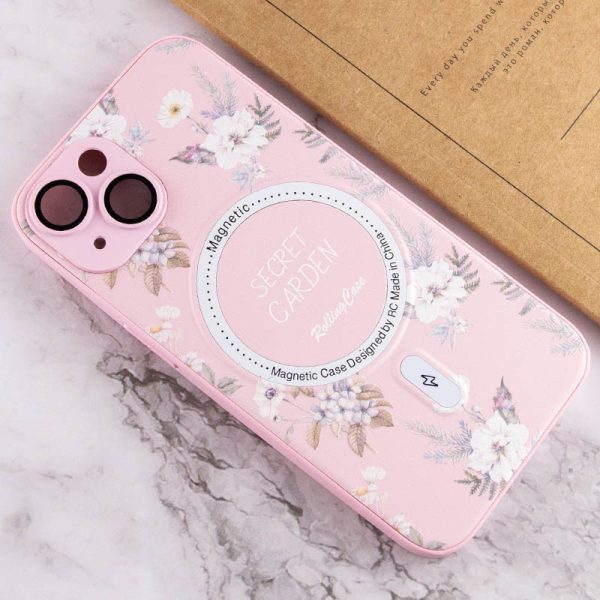 Чохол для iPhone 15 Рожевий Secret Garden with MagSafe - Зображення 4