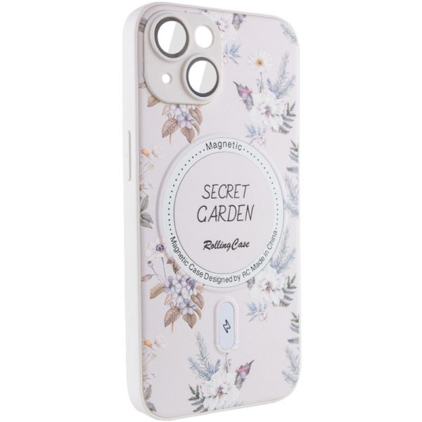 Чохол для iPhone 15 Білий Secret Garden with MagSafe - Зображення 2