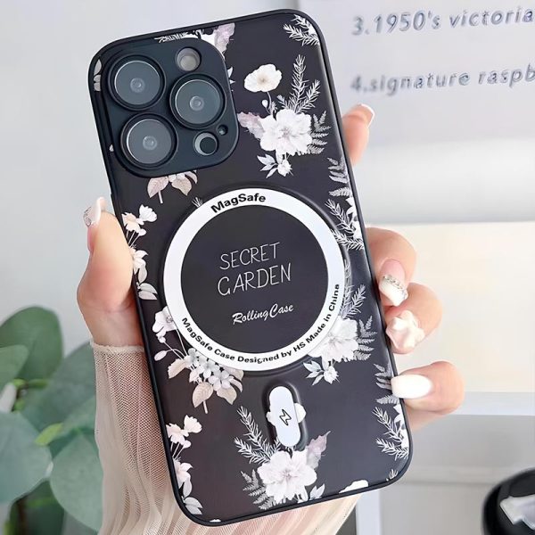 Чохол для iPhone 15 Pro Max Чорний Secret Garden with MagSafe - Зображення 2