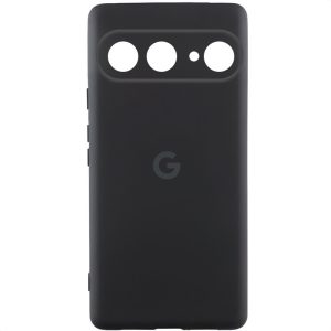 Чохол для Google Pixel 9 Чорний Silicone Cover Lakshmi Full Camera with Logo